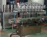 Fully Automatic Bottle Liquid Filling Line With Capping And Labeling