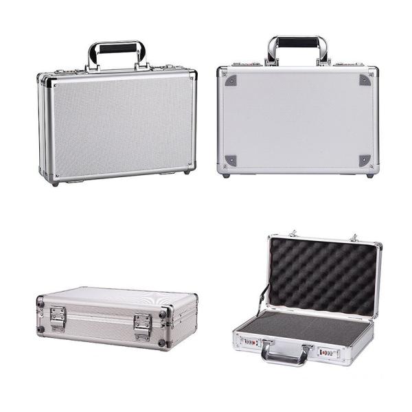 Aluminum Medium Hard Side Case with Pre-Scored Foam