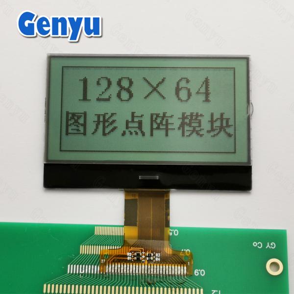 Buy 2.4 Inch LCD Screen FSTN 128x64 LCD Display Transflective 27PIN 8 Bit Parallel at wholesale prices