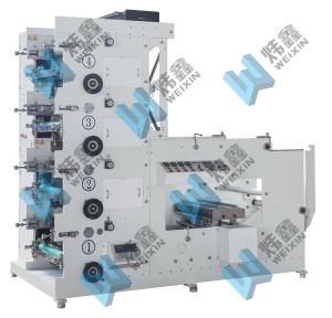 Paper Roll To Roll Flexo Printing Machines / Flexo Printing Machine Equipment