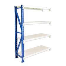 Industrial Strong and Sturdy Long Span Shelving With Easily Augmented