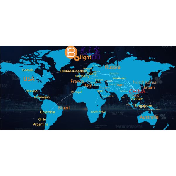 Ultra bright blue customized Triple Digit 7 Segment LED Display Common anode for Refrigerator Control