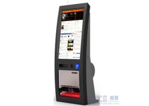 China Self Help Shoe Polisher Service Kiosk , RFID / NFC Card Payment Bar Code Reader Terminal on sale