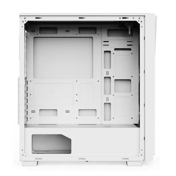 Dazzle Time Tunnel Effect Support ARGB fans in 12cm Black and White are available. Side panel is Tempered Glass.