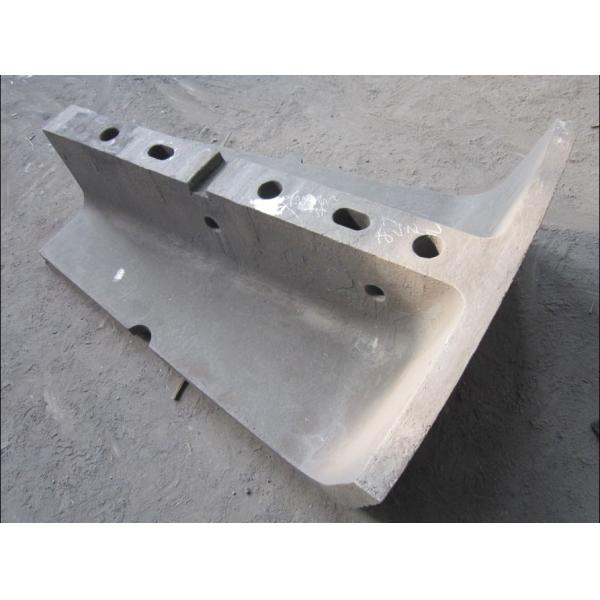 2 Tons Alloy Steel Castings Shell Liners For Semi Auto Genous Mills Hardness HRC33-43