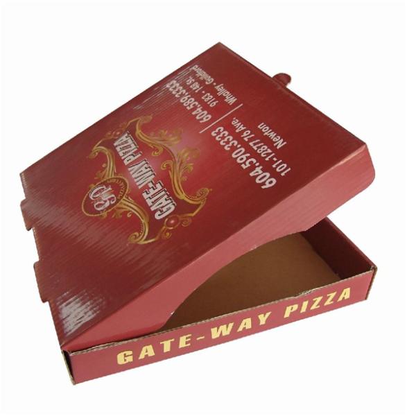 Buy Accept Custom Order Pizza Box at wholesale prices