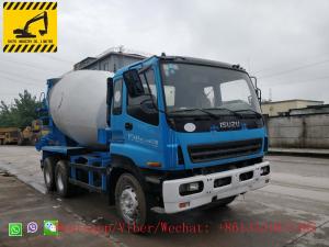 Isuzu Used Concrete Mixer 7.4*2.5.4.3m LHD With Diesel Type 8CBM 10CBM 15TON