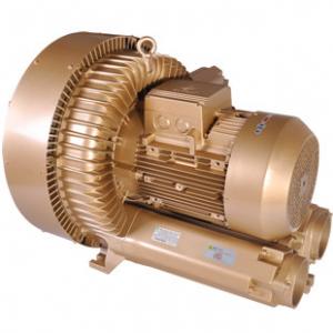Quality IE3 IP55 PTC 11kW Double Stage Air Regenerative Blower for Cental Vacuum System for sale