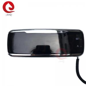 Quality Bus Interior Parts Plating Edge Digital Electric Clock 24v For Time Showing for sale