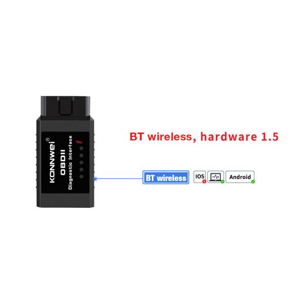 Mini Car diagnostic ELM327 wirelessScanner Bluetooth Auto 12V OBD2 EOBD protocol