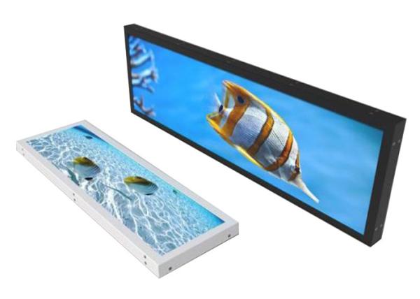 Buy Dustproof Extra Wide LCD Monitor , Stretched Bar LCD Display Pcap Foil Touch at wholesale prices