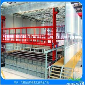 Quality PLC Control Automated Anodizing Line Aluminium Alloy for sale