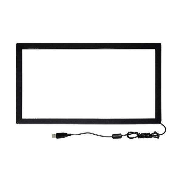 27Inch Infrared Touch Screen Monitor , OEM Indoor IR Touch Overlay Screen