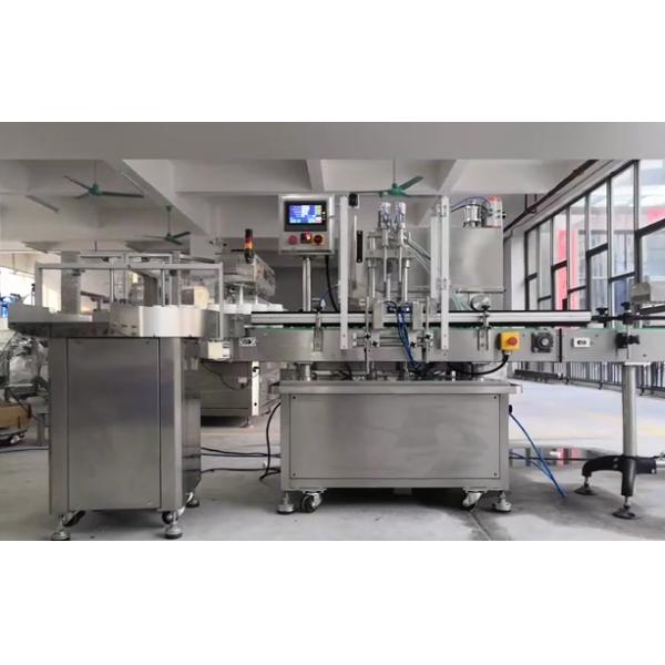 Juice Soda Beer Beverage Filling Line And Capping Labeling Machine