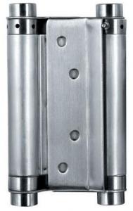 Quality Satin Stainless Steel Square Door Hinges Double Action Spring Door Hinge for sale