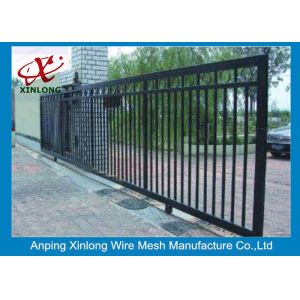 Quality Professional Automatic Sliding Gates Galvanized Pipe Material 1m Height for sale