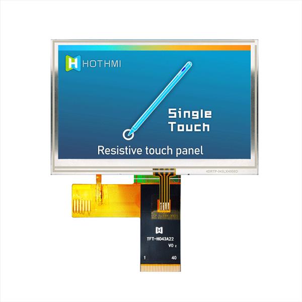 4.3 inch Resistive Touch TFT LCD Display With QSPI Interface