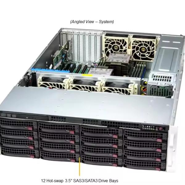 631E-E1CR16L Network Cabinet Net Work Rack Mini Server with Intel 4416 Processor Type