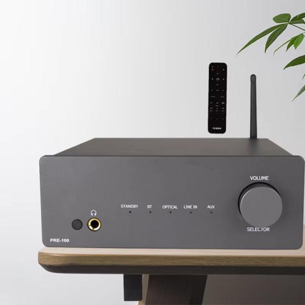 Buy OEM Wireless Audio Power Amplifier Audio Power Amp Bluetooth Amplifier with HDMI Optical Input at wholesale prices