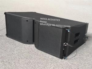 Quality 110 Degree Dual 8 Inch 500W Two Way Line Array Loudspeaker for sale