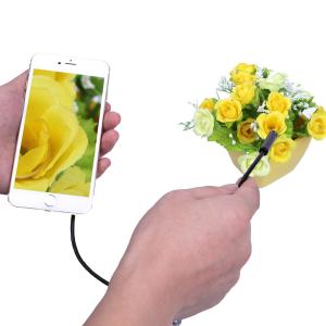 Quality 2 In 1 Wifi Endoscope Waterproof Inspection Camera 1-5M 6LED For iPhone Android IOS 720P Iphone Camera Endoscope for sale