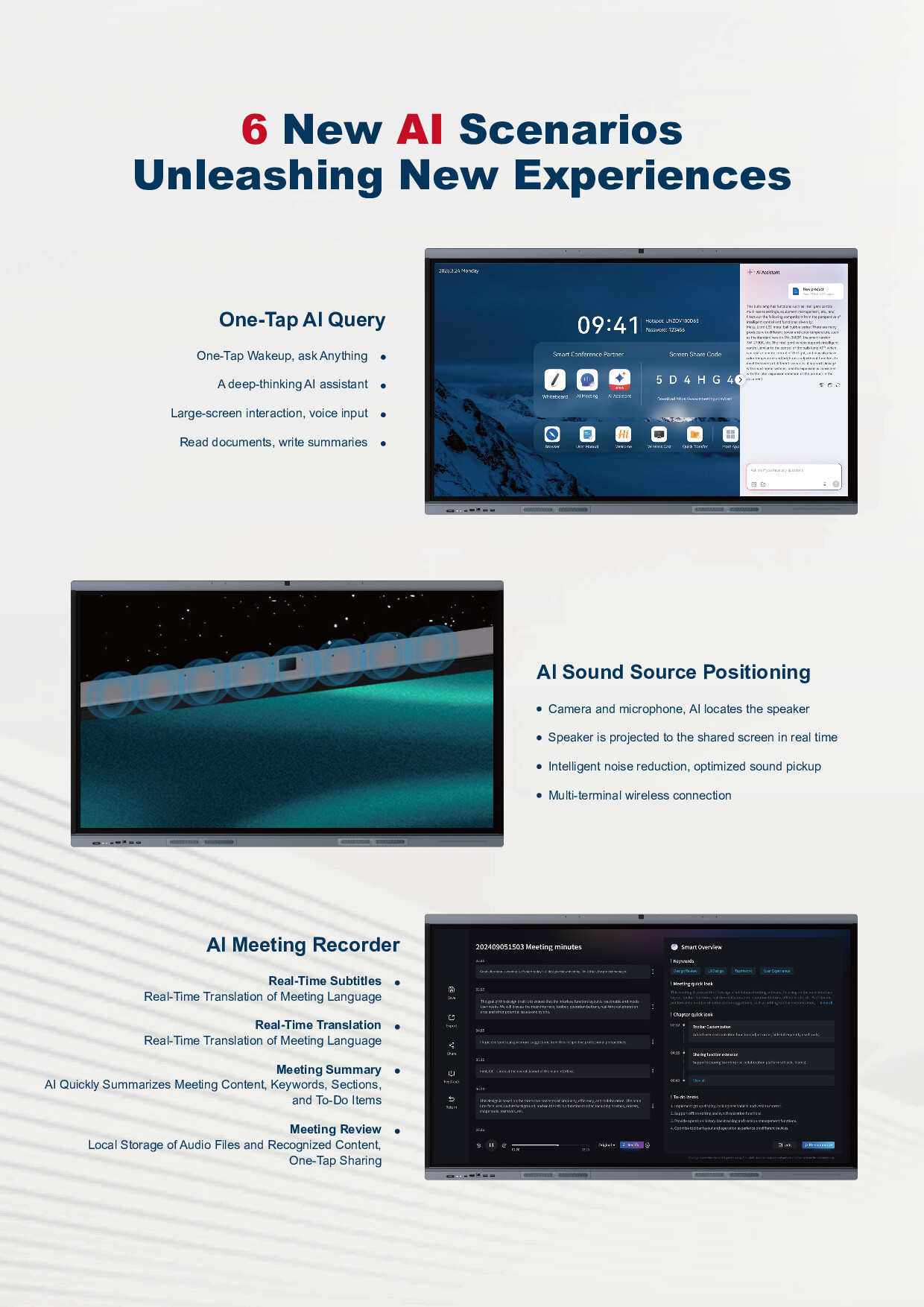 14.0 Android Smart Interactive Board 86 Inch for Teaching Meeing C type