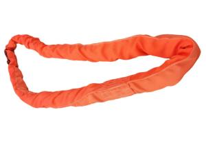 Quality 50T Heavy Duty Polyester Lifting Sling Endless Round Sling For Port Loading Unloading for sale