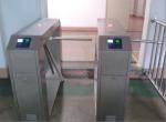 Anti Tailor Pedestrian Turnstile Gate With Fingerprint Time Attendance