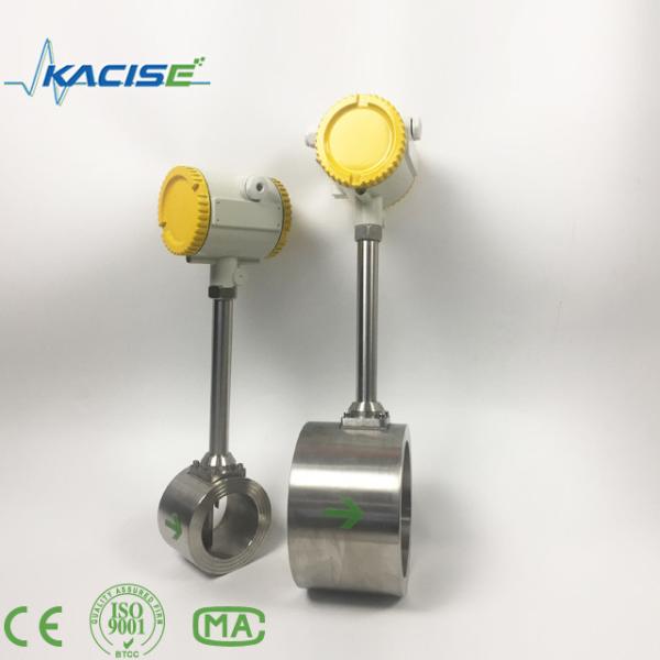 Buy RS485 RS232 Vortex Flow Meter Steam Gas Liquid Flowmeter at wholesale prices