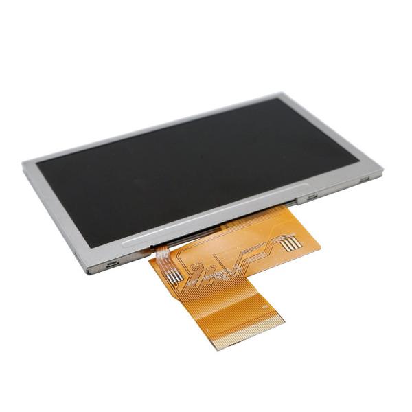 4.3 Inch Tft Lcd Display, 480x272 Resolution, 24bit RGB 40PIN Interface , 1000cd/M2
