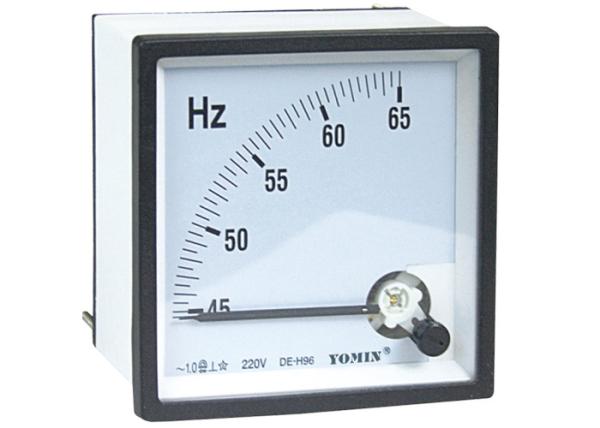 Buy High Precision Panel Analogue Meter , Frequency Meter With Glass Window at wholesale prices