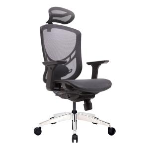 High Back Swivel Project Office Chair Ergo Mesh Seating Paddle Control Mechanism