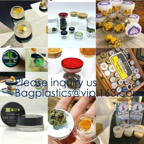 Glass Jar Tapel,5ml,7ml,10ml,15ml,30ml Storage Bottles & Jars, Small Glass Jars Containers Silicone,Plastic,Bamboo,Glass