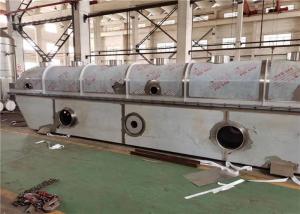 China ZLG Continuous Vibrating Fluid Bed Dryer & Cooler Fluidized Bed Dryer 420kg / H on sale