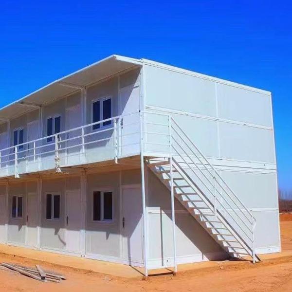 Manufactured Modern Design Style Folding Container House with Galvanized Steel Frame