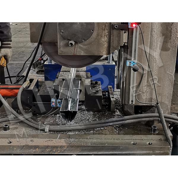 Galvanized Steel Post Roll Forming Machine High Speed Automatic