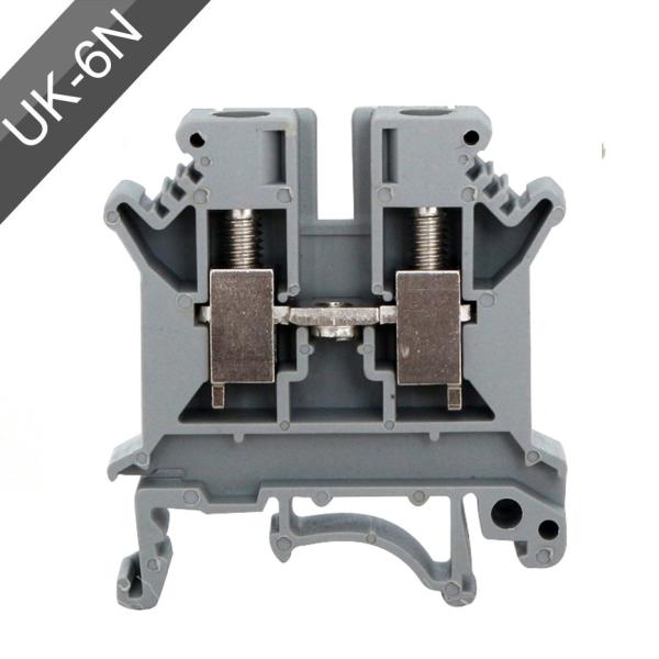 UK6N UK Series DIN Rail Screw Clamp Terminal Blocks