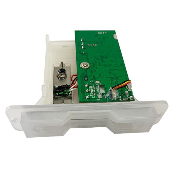 Buy Illuminated Magnetic Swipe Card Reader Semi Transparent Bezel Half Insertion at wholesale prices