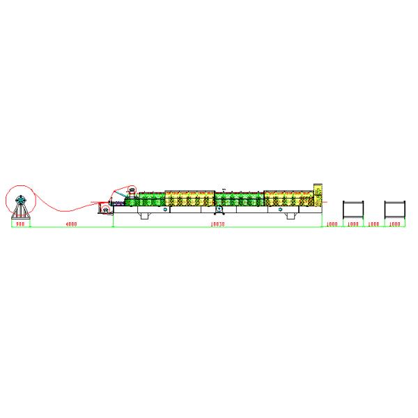 Toching Screen Roofing Sheet Making Machine Aluminium Roll Forming Machine 5.5Kw
