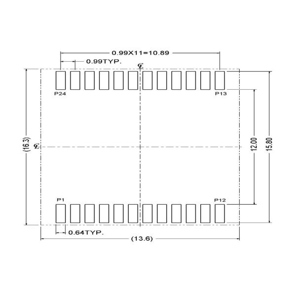 L22N005-0 Single Port 10G Base - T Ethernet Magnetic Transformer Modules