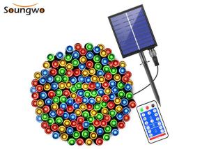 Quality 0603 Lamp Solar String Lights 800mah 72ft With Remote Control for sale