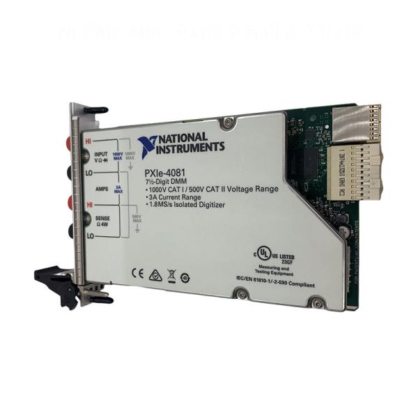 NI-PXIe-4081 PXI Digital Multimeter 1000V Electronic Test Instruments For Precision Testing