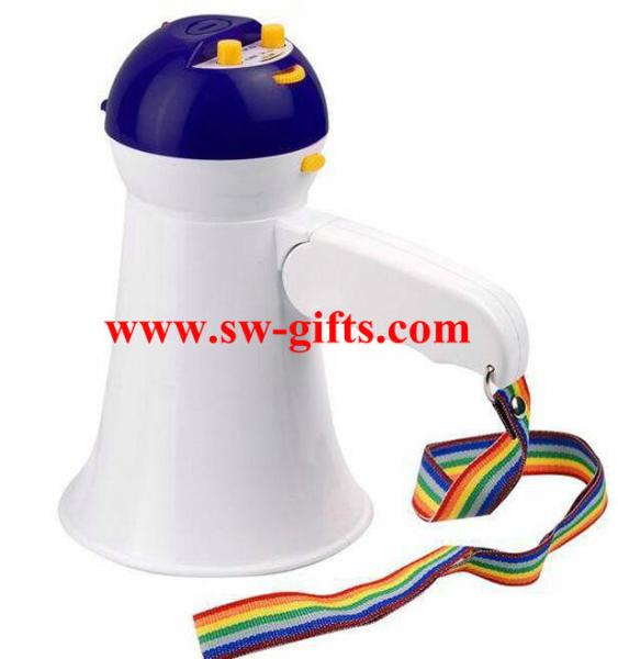 Buy New Arrival High Quality Mini Portable Megaphone Foldable Bullhorn Handheld Grip Loud Clear Voice Amplifier Loudspeaker at wholesale prices