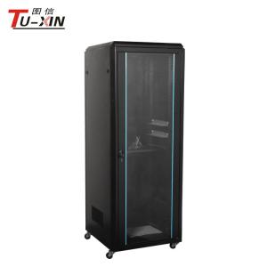 Quality Locking Network Deep Server Cabinet , Custom 27U 600mm Server Rack Enclosure for sale