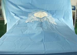 Quality Hospital Sterile Surgical Drapes Cesarean Delivery Fenestration With Surgical Film for sale