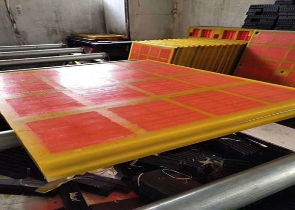 Buy Vibrating Screen Panels Polyurethane Dewatering Screen For Mining Machine at wholesale prices