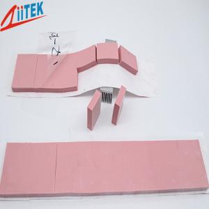Quality Pink 3.0W/mK Flexibility Thermal Conductive Pad TIF150-30-49U for Heat Housing at LED-lit 30 shore00, -40 to 160℃ for sale