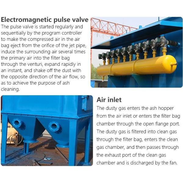 Bag Filter Dust Collector Cement Plant Dust Collector Extraction