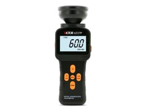 Quality Digital Stroboscope With Large LCD And Backlight Digital Tachometer Adjust Objects Of High Speed And Moving for sale