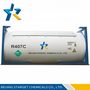 Quality R407C SGS / ROSH / PONY / ISO Approved Cryogenic Refrigeration Replacement For R-22 for sale